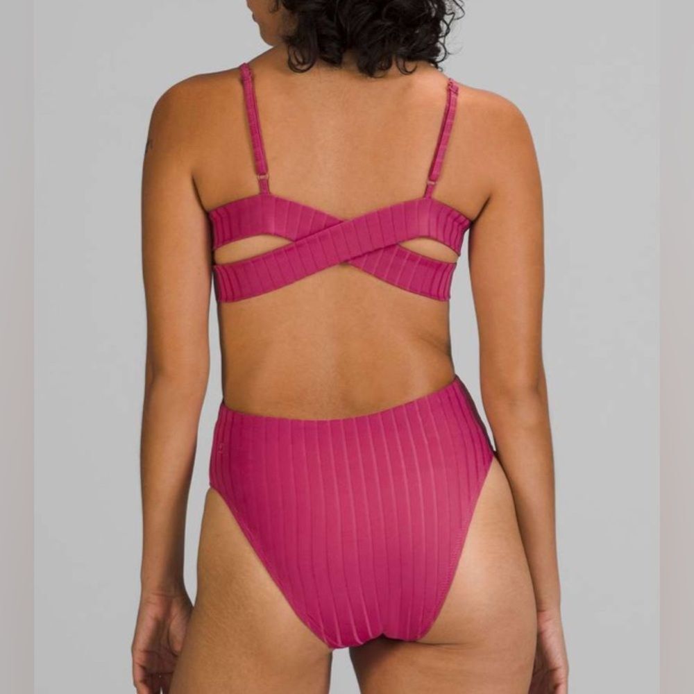 lululemon athletica Magenta One Piece Swimsuit